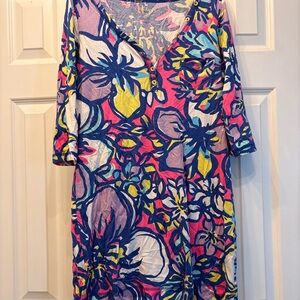 Lilly Pulitzer 3/4 sleeve knit dress